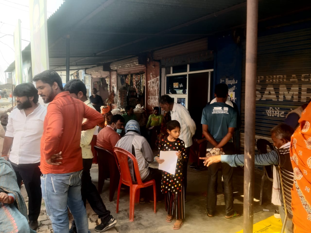 Blood donation camp organized by Naraina medical college